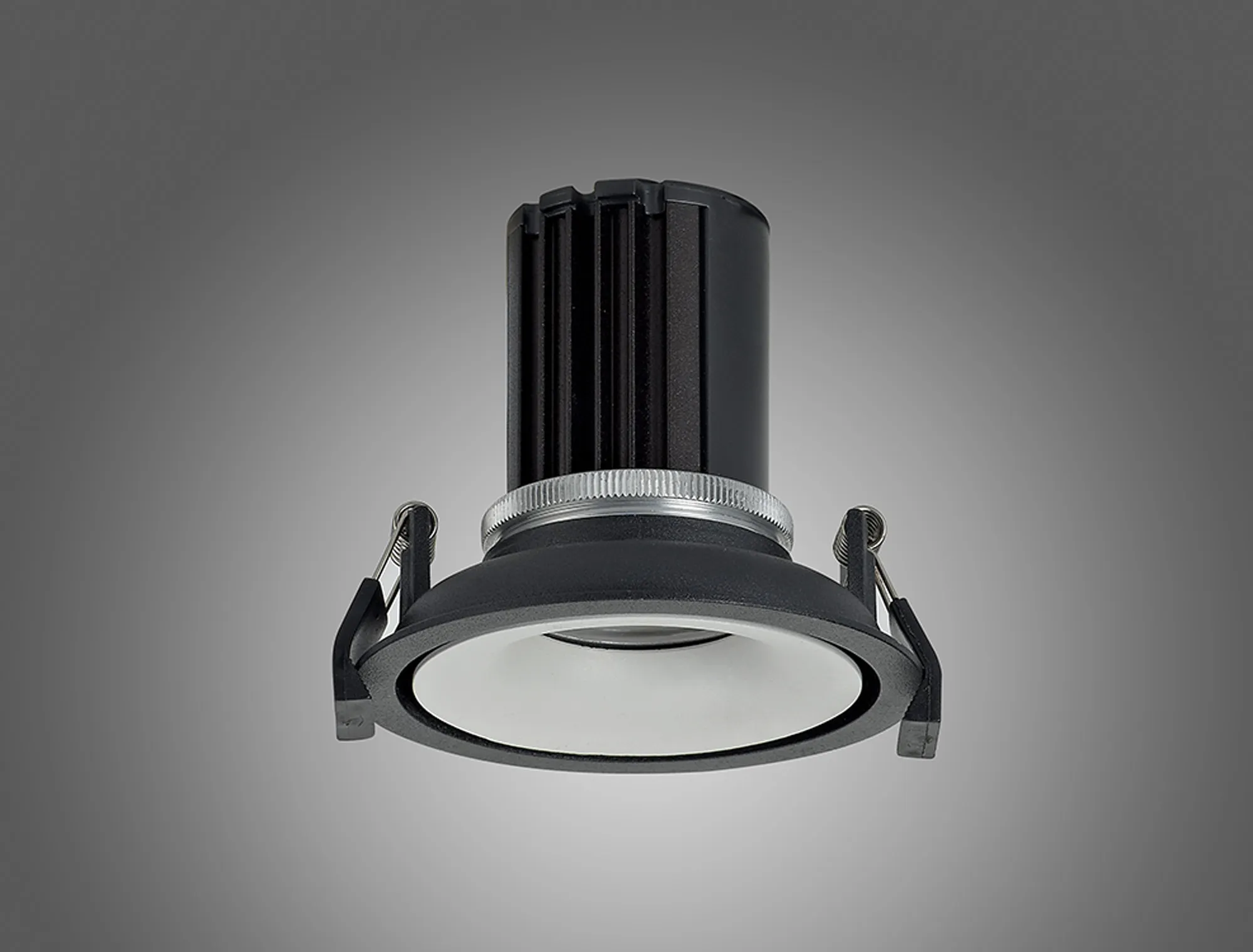 Bolor 10 Tridonic Powered 10W 4000K 810lm 36° CRI>90 LED Engine Black/White Fixed Recessed Spotlight, IP20 DM201053  Dlux Bolor 10